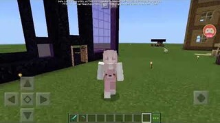 Xây nhà cho team Hunter p1 (Minecraft pe) "mik quên lồng tiếng"