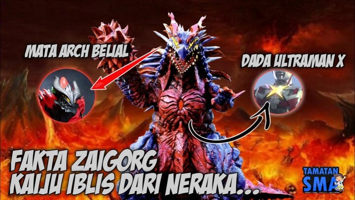 KAIJU IBLIS DARI NERAKA || FAKTA KAIJU ZAIGORG...