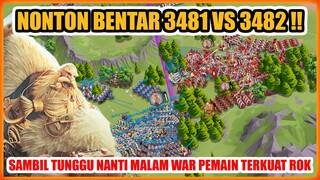 NONTON BENTAR AJA !! WAR KVK 3481 VS 3482 ROK