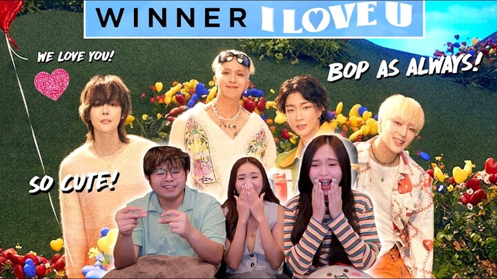 WINNER - ‘I LOVE U’ M/V REACTION ❤️💖💙 BOP AS ALWAYS!! ✨ | DEE SIBS REACT