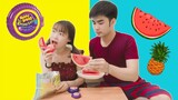 Dạy Bé Phải Ăn Hoa Quả Không Ăn Kẹo HUBBA BUBBA - Hà Sam