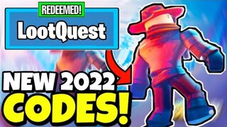 (2022) ALL NEW SECRET OP LOOT QUEST CODES *NEW UPDATE* in Roblox Loot Quest [Alpha]