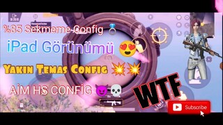 SEKMEME CONFİG 2.0 EN GÜNCEL %100 SEKMEME PUBG MOBİLE