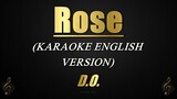 Rose (English Version) - D.O. (디오) (Karaoke/Instrumental)