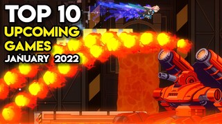 Top 10 Upcoming Games of January 2022 on Steam