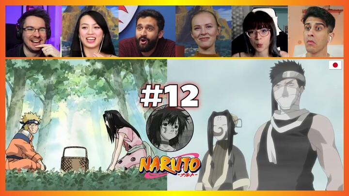 Zabuza Returns!! | Naruto Episode 12 | Reaction Mashup ナルト