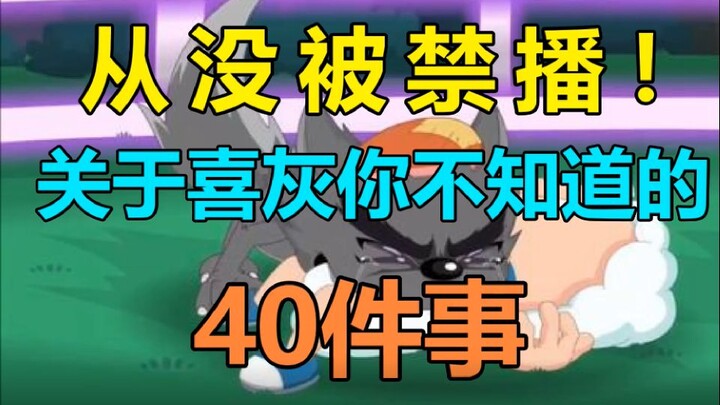 从没被禁播！你基本上不知道的关于喜羊羊的40件事(辟谣+趣闻)