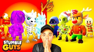 SKINS *ESPECIALES vs LEGENDARIAS* BATALLA FINAL en STUMBLE GUYS...😱 - Jonbtc