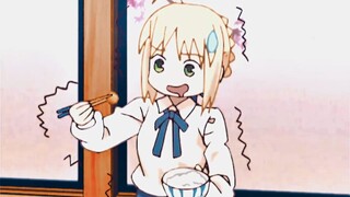 Saber: I'll just eat this one bite