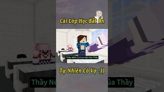 Cái Lớp Học Bất Ổn Nhưng Thầy Phát Vợ Cho Tôi 🤣 #shorts