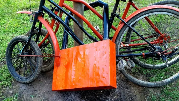 Diy UNBREAKABLE bicycle LOCK made of scrap metal, how to make it, Homemade, WELDING PROJECTS