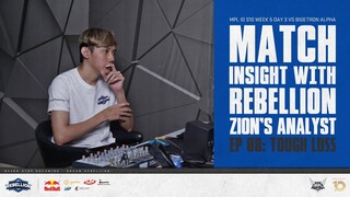 REBELLION ZION VS BIGETRON ALPHA: TOUGH LOSS