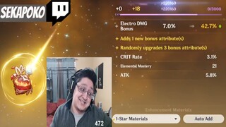 Genshin Impact Streamers Roll Artifacts #13