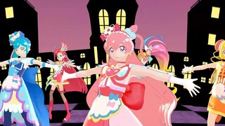 【mmdプリキュア】デリシャスパーティプリキュア＆トロピカルージュプリキュアでhappy halloween