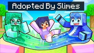 Adopted by the SLIME FAMILY in Minecraft!