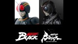 Kamen Rider BLACK (original ver. vs BLACK SUN ver.) side to side comparison
