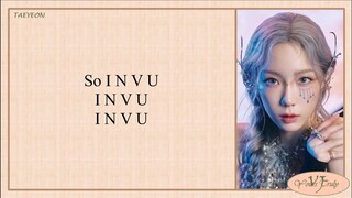 TAEYEON (태연) – INVU (Easy Lyrics)