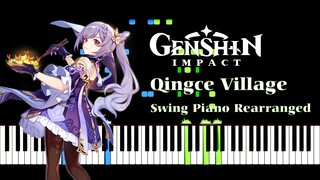 Genshin Impact - Qingce Village - Swing Piano Rearranged (MaruPiano Arr.) - Synthesia