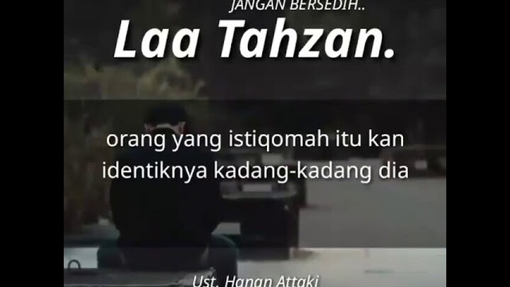 Jangan bersedih - Ust. Hanan Attaki ceramah singkat