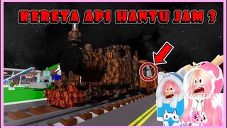 OMG! ATUN & MOMON MASUK KE KERETA API HANTU JAM 3 di KOTA BROOKHAVEN  @BANGJBLOX | ROBLOX INDONESIA