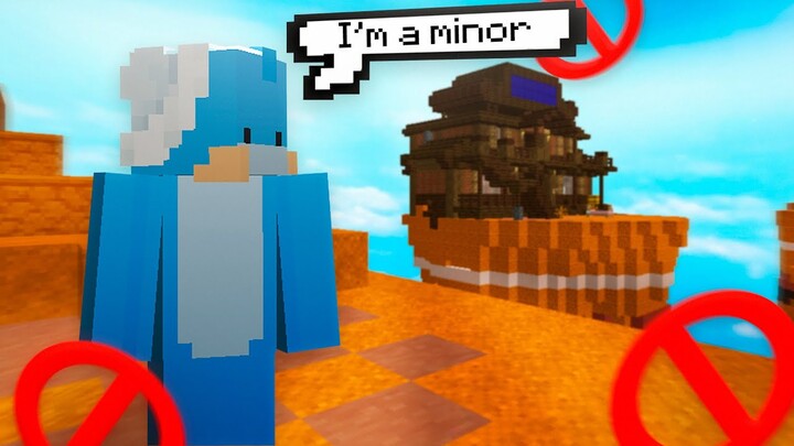 "I'm a minor"