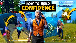 THE TRUTH AND THE LIES on HOW TO IMPROVE or BUILD YOUR CONFIDENCE during fight in FREE FIRE (2021)