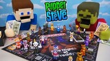 Five Nights at Freddy's Monopoly WAR! Puppet Steve vs Zombie Steve Unboxing Review