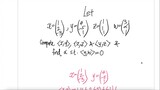 Let x=(1,2,3)', y=(4,-5,1)' z=(1,1,1)' & w=(3,α,1)