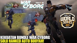 BORONG BUNDLE WAR CYBORG IRON MAN KW12! MUSUHNYA AUTO DI JUMPSHOT! GARENA FREE FIRE