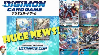 Digimon TCG Ultimate Cup Announced! Amazing Promos! (BIG Digimon TCG News)