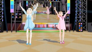 【mmdプリキュア】猫屋敷ユキ＆犬飼こむぎでスイートマジック