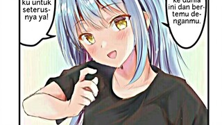 Rimuru :"senang bertemu dengan mu" 😁
