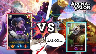 Florentino Mùa 14 | Đụng Độ Zuka Tại Đường Tà Thần | Liên Quân Mobile |傳說 對決 ✔