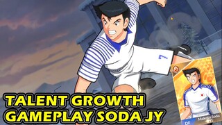 Gameplay + Talent Growth Makoto Soda JY : Captain Tsubasa Ace Showdown