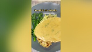 Here's how to make Swedish Meatballs reddytocook recipe swedishmeatballs foodtiktok meatballs sauce