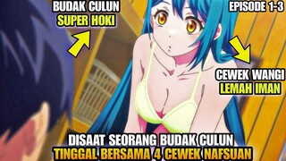 SELALU BIKIN TEGANG😋‼️ KETIKA BUDAK CULUN DI GILIR 4 WANITA KAWAI TAPI LEMAH IMAN‼️