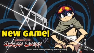 NEW ANIME GAME! TENGEN TOPPA GURREN LAGANN 😱🔥🤖