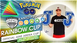 RAINBOW CUP BATTLES VS REGIONALS CHAMPION! JIMMA BANKS VS BATTLEHERO! | Pokémon GO