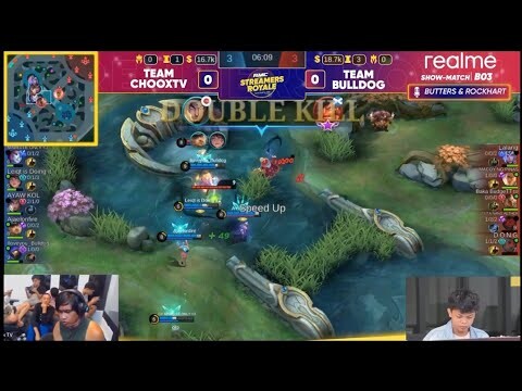 TEAM CHOOXTV VS TEAM BULLDOG REALME SHOWMATCH GAME 1