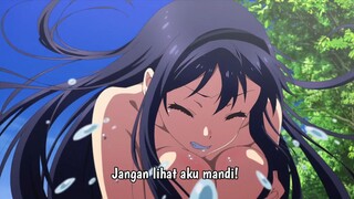 Pemandangan tak terduga saat Kamome-chan mandi 😋💦