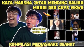 Kata MARSHA JKT48 Mending Kalian Mandi Deh Guys WKWK❗| Kompilasi Mediashare DEANKT