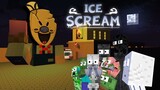 Monster School : ICE SCREAM FUNNY CHALLENGE -  Minecraft Animation