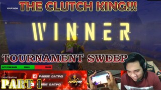 TOURNAMENT SWEEP HIGHLIGHTS | PART 1 | CLUTCH KING WITH KRM | NRX 420 | CODM | CODM GARENA SERVER