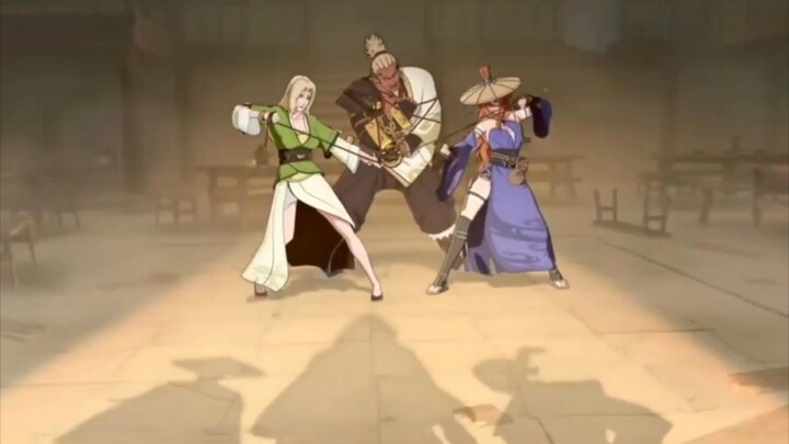 Tsunade vs ay vs mei