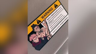 being able to make stickers is a blessing and a curse jjk jujutsukaisen itadori animemerch