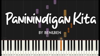 Paninindigan Kita by Ben&Ben synthesia piano tutorial  | lyrics + sheet music