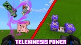 Telekinesis Power in Minecraft using Command Blocks