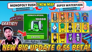 NEW BIG UPDATE 0.56 BETA! 2 MAP RACE BARU, 14 SKIN BARU DAN CARA MENDAPATKAN 10.000 GEMS GRATIS!