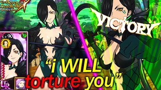 TOP-TIER GOTH WAIFU JORMUNGANDR "TORTURES" PVP PLAYERS! | Seven Deadly Sins: Grand Cross