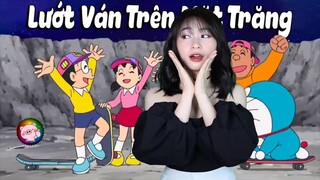 Doraemon  _ Lướt Ván Trên Mặt Trăng